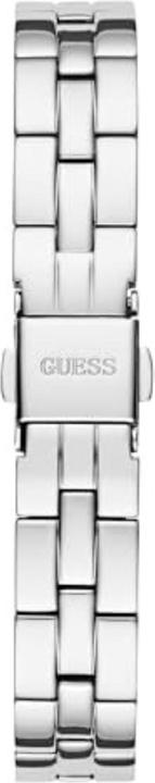 Produktbild Guess P SLV CS W/ CRYS / SUN SLV DL / P SLV BRCT Armbanduhr (Uhr mit Schmuckstein, 28 mm)