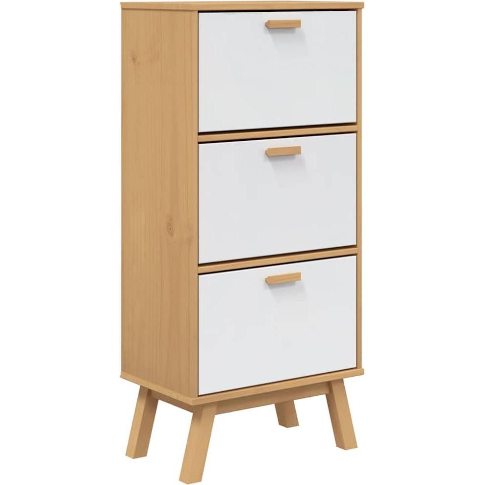 Thumbnail - VidaXL, Schuhschrank, Lorelai (55 x 35 x 120 cm)