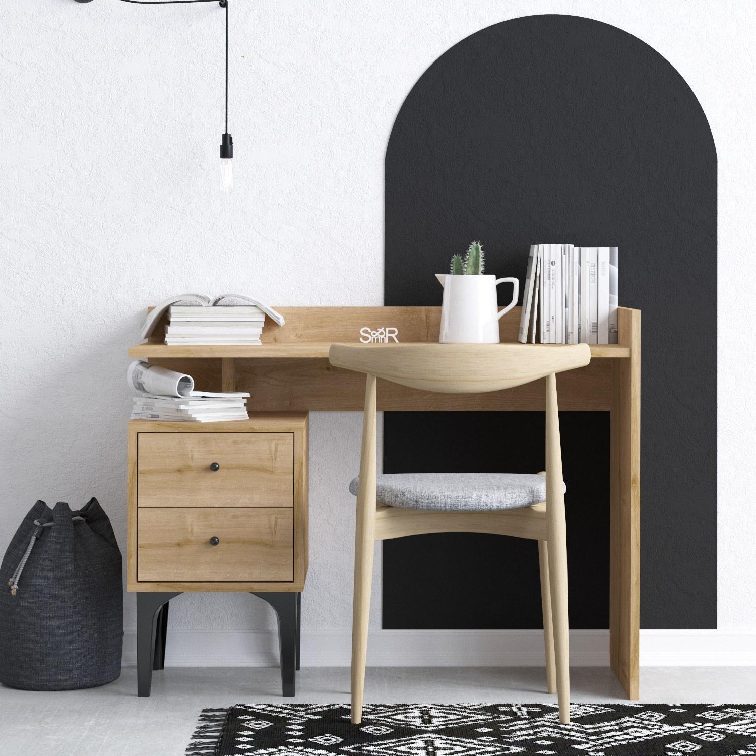 Thumbnail - Kalune Design, Schreibtisch, Erica (100 x 45 x 80 cm)