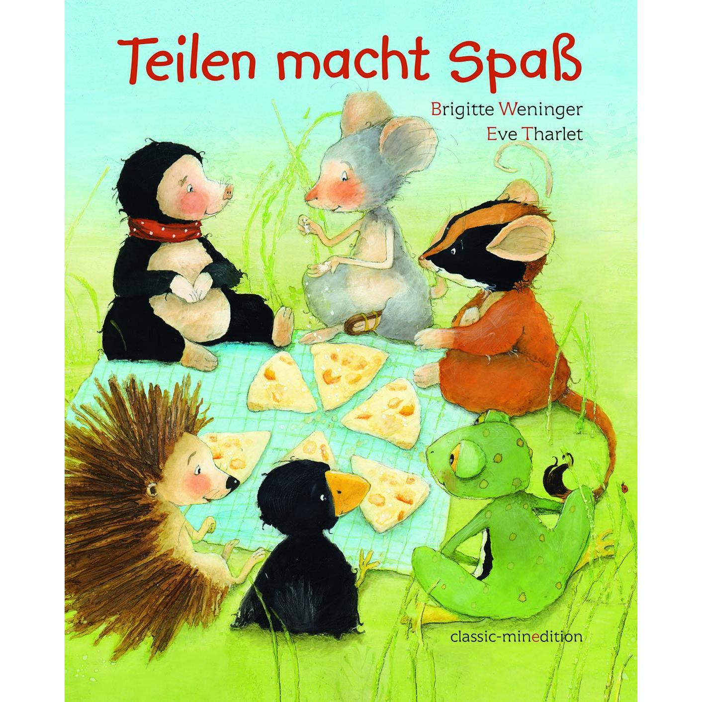 Teilen macht Spass, Kinderbücher von Brigitte Weninger