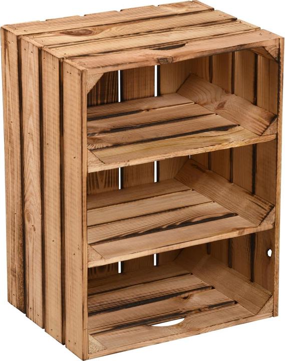 Image du produit Kesper Caisse décorative flammée (36 cm)