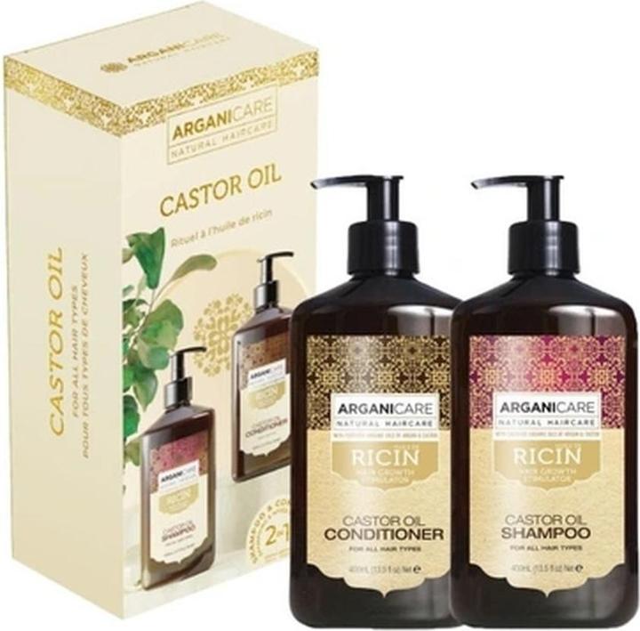 Immagine prodotto Arganicare Castor Shampoo And Conditioner Set (Set per la cura dei capelli)