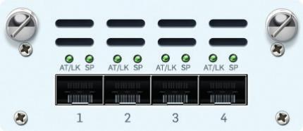 Actual product image Sophos 4 port 10GbE SFP+ FleXi Port module for SG 2xx/3xx/4xx only (P)