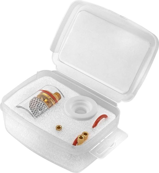 Actual product image Stahlwerk TIG glass gas lenses welding accessories for WP SR Binzel 17 18 26 TIG welding torch 7 pieces