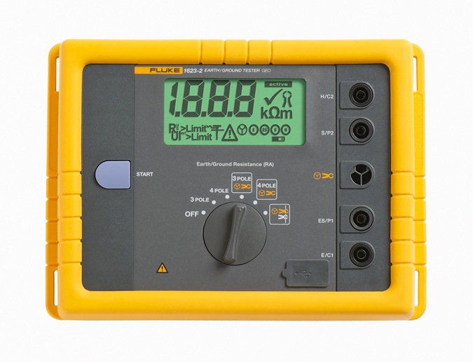 Immagine prodotto Fluke Misuratore di terra 1623-2 (CAT II 300V)