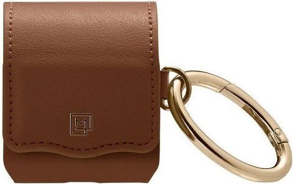 Produktbild Spigen La Manon AirPods Case PU Leather brązowy/brown 074CS26378 (Kopfhörer Hülle)