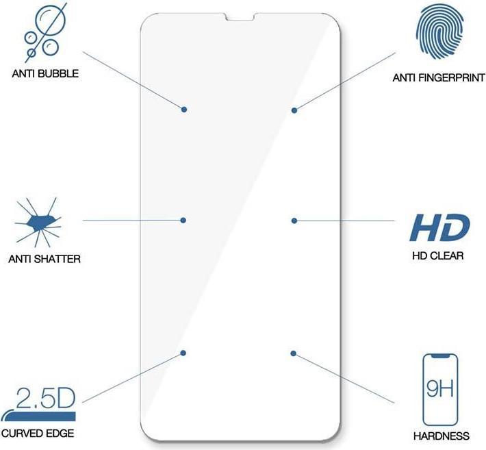 Produktbild Woodcessories Premium Glass 2.5D (1 Stück, Apple iPhone 13 Pro)