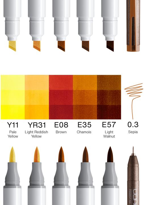 Actual product image Copic Ciao Portrait (6x)