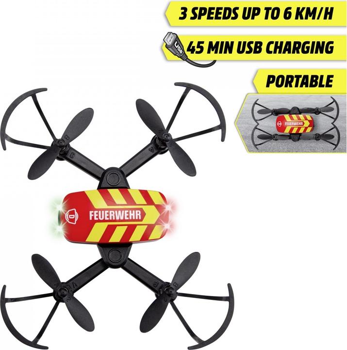 Actual product image Dickie RC Fire Drone, RTR