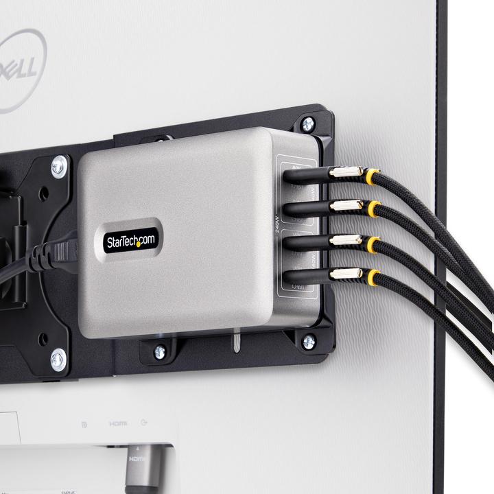 Produktbild StarTech .com 424DEU-USB-C-CHARGER, Drinnen, AC, 28 V, 1,8 m, Grau (240 W)