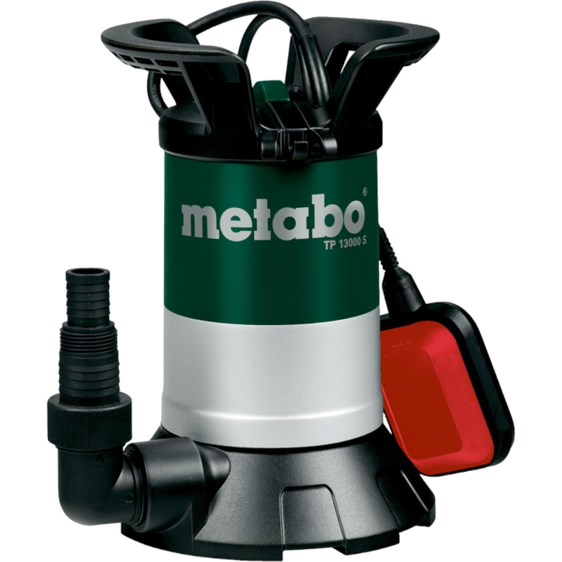 Metabo, Wasserpumpe, Klarwasser-Tauchpumpe TP 13000 S / 550 Watt (Klarwasserpumpe)