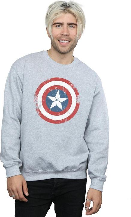 Produktbild Captain America Civil War Distressed Shield Sweatshirt (3XL)