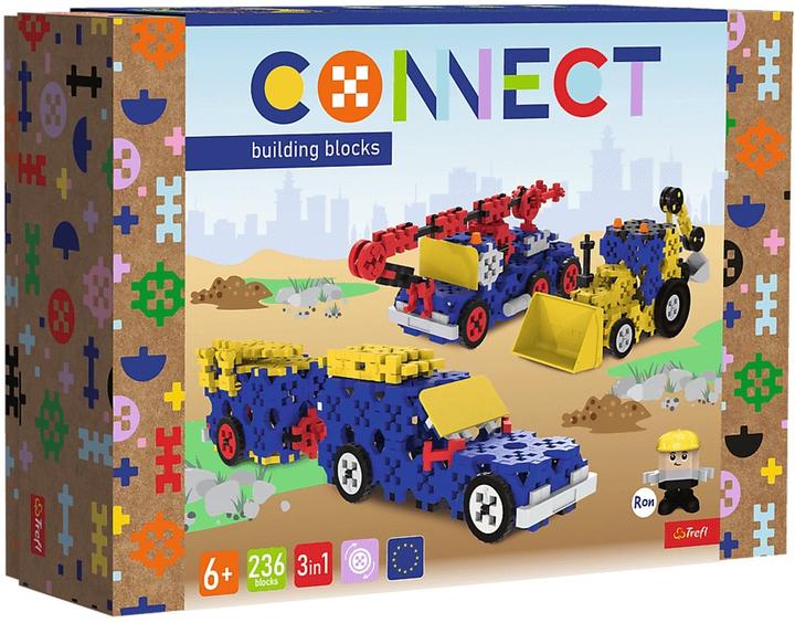 Image du produit Trefl Connect Blocks - Construction Vehicles / SUV Large (236 pièces)