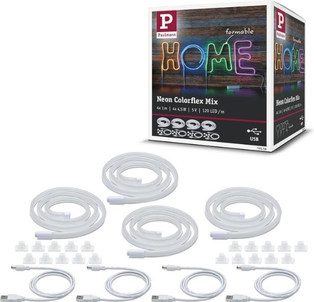 Image du produit Paulmann Colorflex (Rouge, 100 cm, Intérieur)