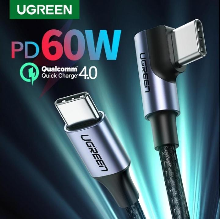 Image du produit Ugreen USB C – USB C (2 m, USB 2.0)