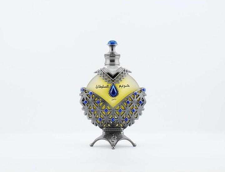 Actual product image Khadlaj Hareem Sultan Blue - concentrated perfumed oil without alcohol - 35 ml (Extrait De Parfum, 35 ml)
