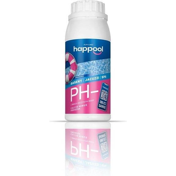 Acrylmed, Prodotto chimico per piscine, CALCID MINUS Pulver zur Senkung des pH-Werts von Wasser 0 5 kg