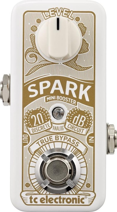 Productafbeelding TC Electronic Spark Mini Effectpedaal Wit