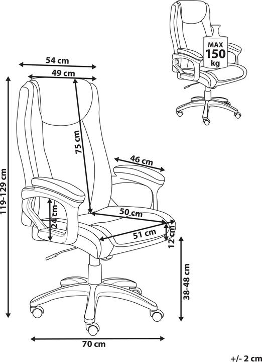 Immagine prodotto Beliani Graceful (38 - 48 cm)