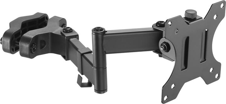 Actual product image Techly Pole mount for TV LED LCD 17"-32",Black (Wall, 32", 8 kg)