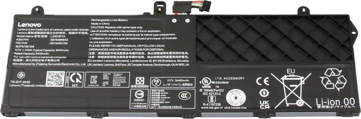 Lenovo 5B11M90132 (3 Zellen, 3510 mAh)