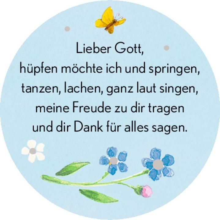 Actual product image Prayer cube: My dearest children (German)