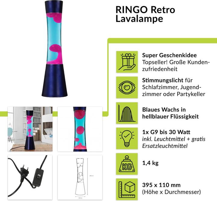 Produktbild Licht-Erlebnisse Ringo (210 lm, G9)
