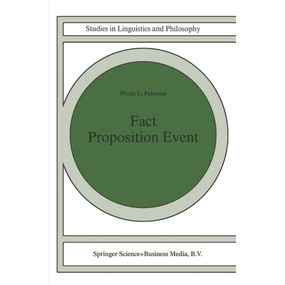 Fact Proposition Event, Fachbücher