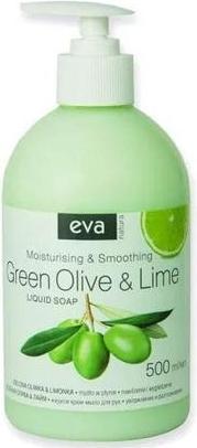 Produktbild Eva Natura Cremige Flüssigseife 500ml Grüne Olive und Limette (Flüssigseife, 500 ml)