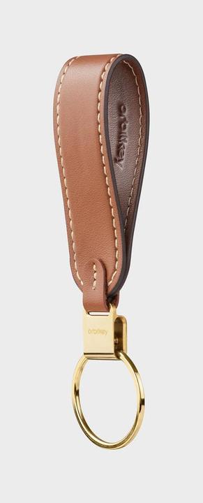 Produktbild Orbitkey Loop Schlüsselanhänger, karamell
