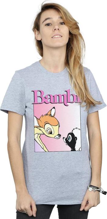 Immagine prodotto Disney Bambi Nice To Meet You Maglietta Ampia Donna (3XL)
