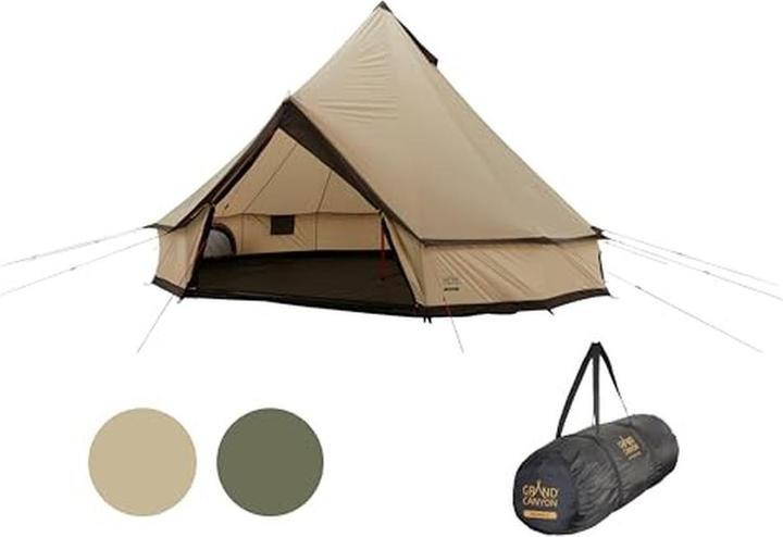 Image du produit Grand Canyon Indiana 8 (Tente igloo, 9.15 kg, 8 personnes)