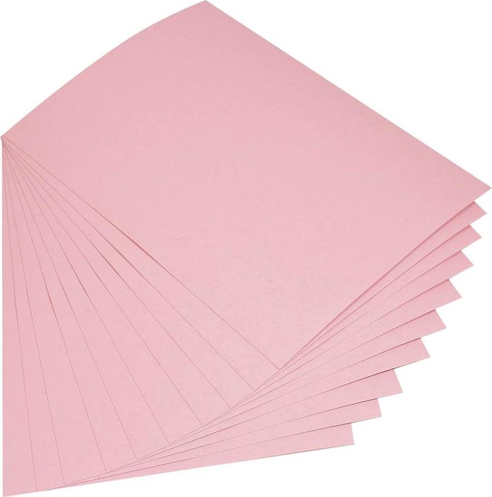 Produktbild Folia Tonpapier, DIN A4, 130 g/qm, rosa (130 g/m², 100x)