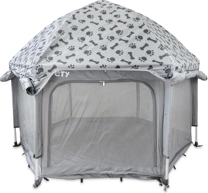 Actual product image Pety Cover Plus for playpen large, anthracite/black