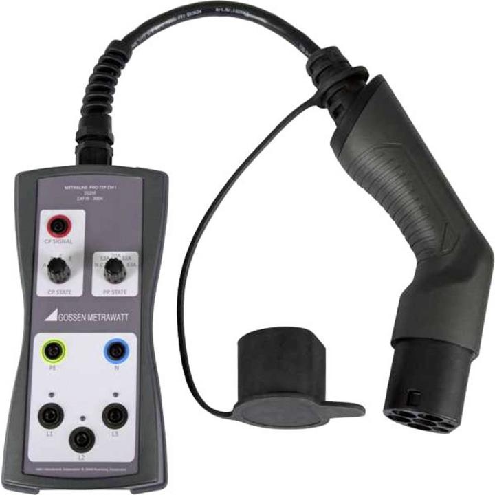 Actual product image Gossen Adapter plug METRALINE PRO TYPE EM II 1 and 3 phase test adapter for testing E charging points S