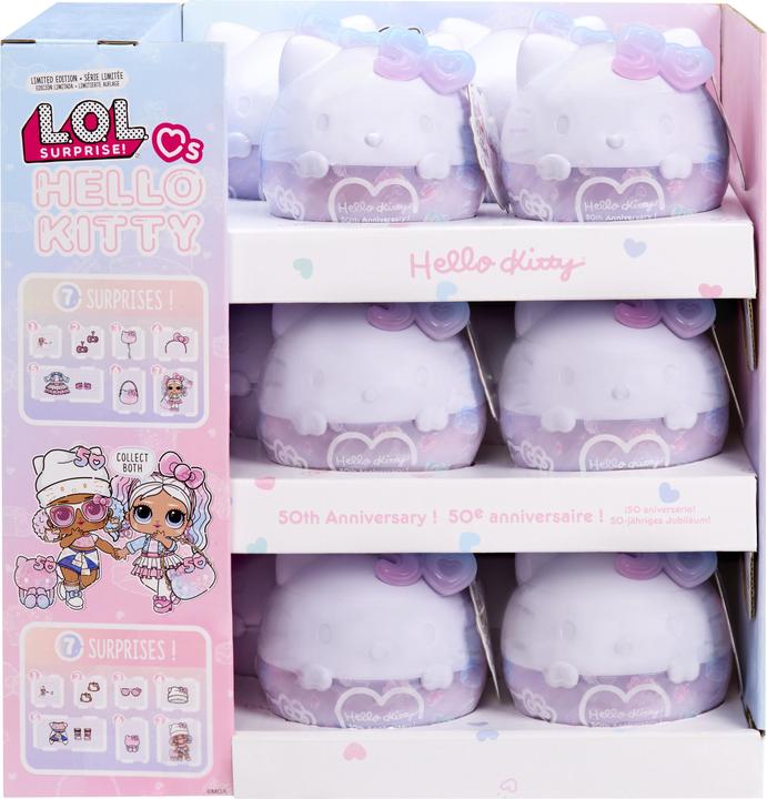 Actual product image MGA L.O.L. Surprise Loves Hello Kitty Tot - Crystal Cutie