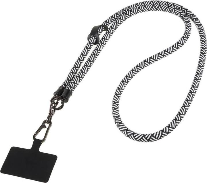 Actual product image Cover-Discount Universal lanyard braided black/white