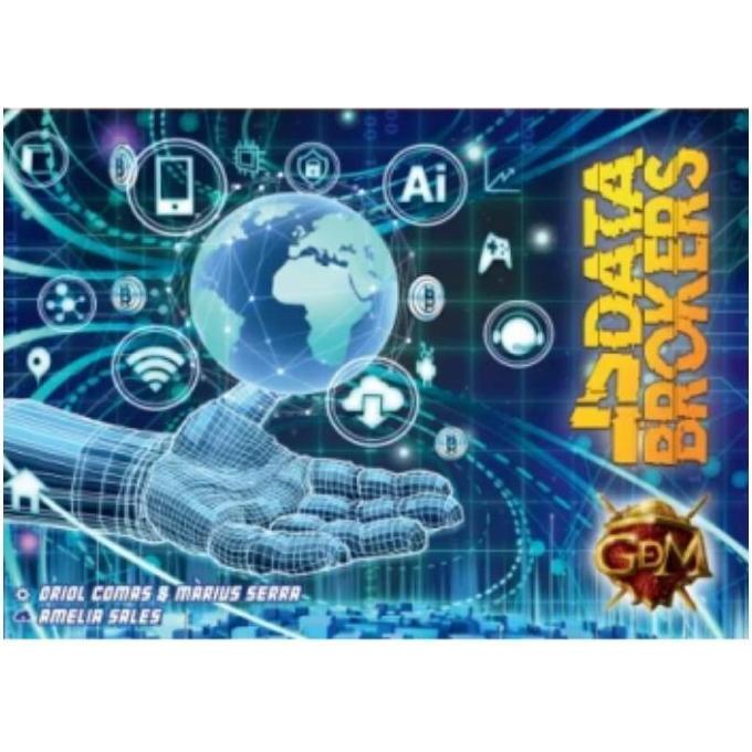 Q System 4 Data Brokers, Kartenspiel, für 2-4 Spieler, ab 8 Jahren (Englisch)