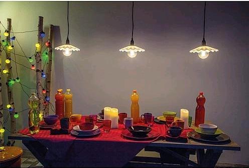 Immagine prodotto Lotti Set di 8 paralumi bianchi (5 m)