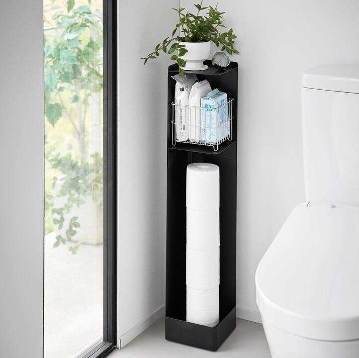 Produktbild Yamazaki TOWER Toilettenpapierhalter mit Rollen
