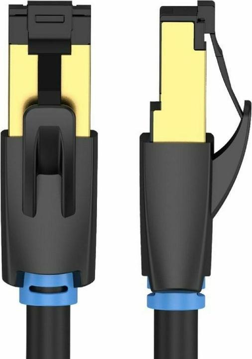 Actual product image Vention Category 8 SFTP Network Cable IKABH 2m Black (S/FTP, CAT8.1, 2 m)