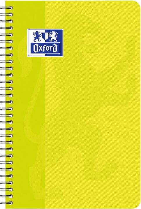 Image du produit Oxford Carnet à spirales, 110 x 170 mm, quadrillé (110 x 170 mm, Quadrillé, Non contraignant)