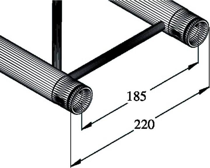 Image du produit Alutruss DECOLOCK DQ20 Traverse 2 points