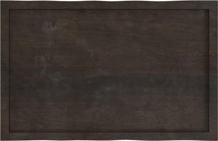 Immagine prodotto VidaXL Tischplatte 100x60x6 cm Massivholz Eiche Behandelt (100 x 60 x 6 cm)