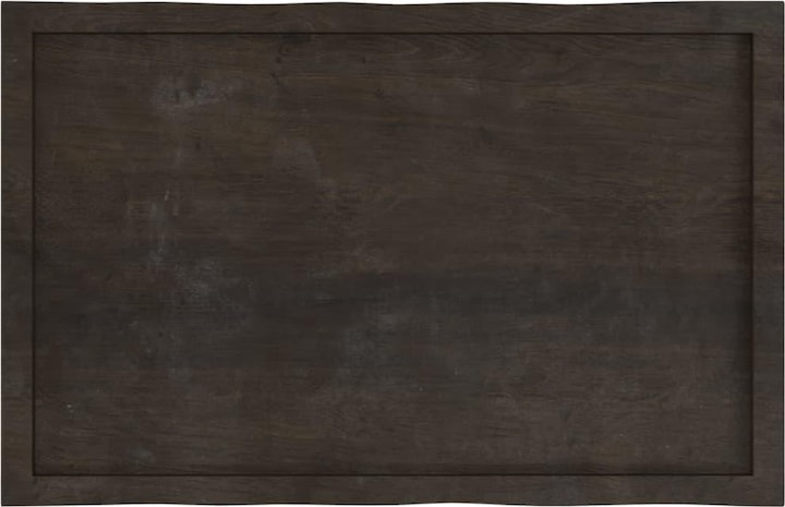 Actual product image VidaXL Tischplatte 100x60x6 cm Massivholz Eiche Behandelt (100 x 60 x 6 cm)