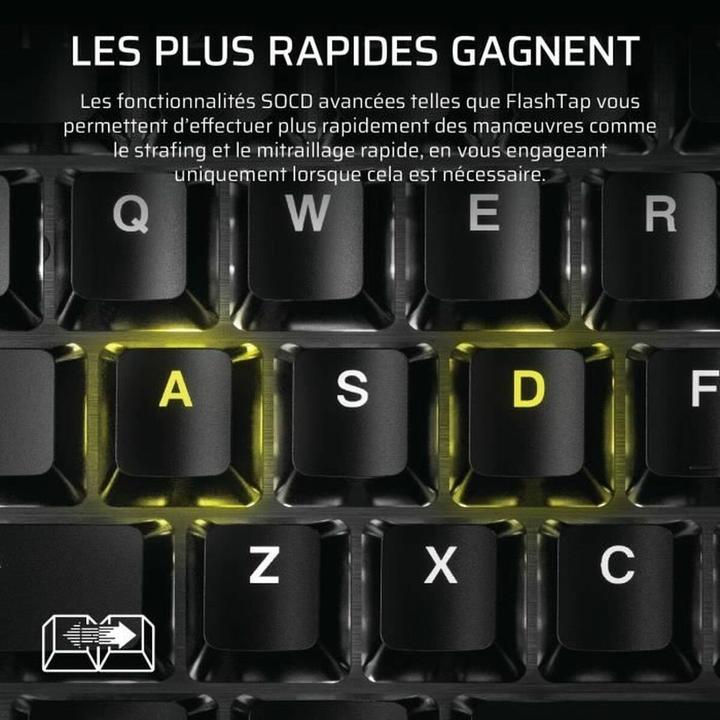 Actual product image Corsair K70 CORE TKL - Noir (FR, Wireless)