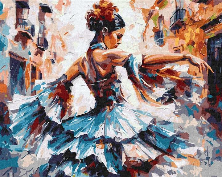 Ideyka Schilderen op nummer - Dansende dame 40 x 50 cm