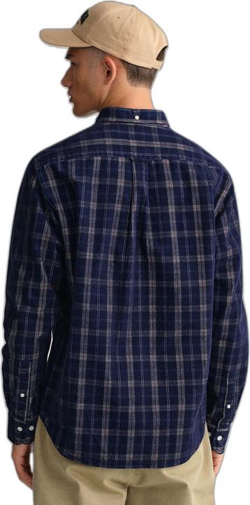 Produktbild GANT hemd reg ut cord check (S)