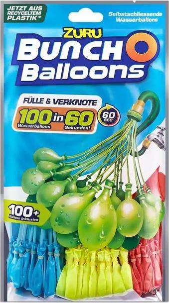 Produktbild Zuru 100 ™ Wasserbomben Bunch O Balloons farbsortiert (100 x)