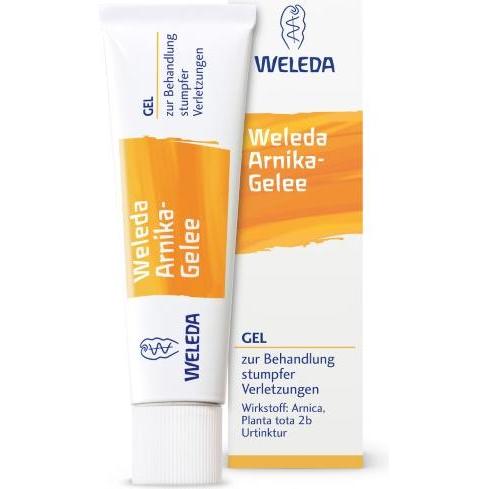 Thumbnail - Weleda, Muskelsalbe + Kühlpad, Arnika-Gelee, 70 g Gel (70 g)